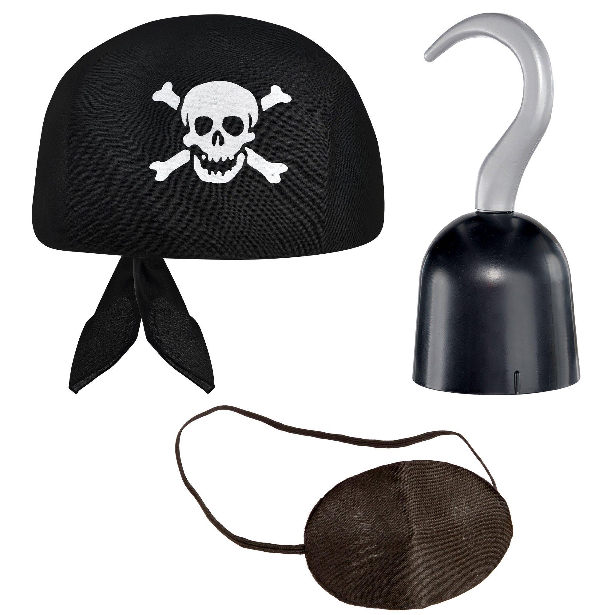 Adult Pirate Costume Accessory Kit